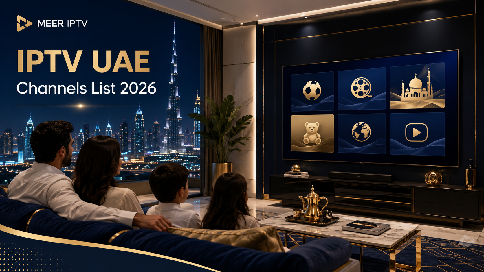 IPTV UAE Channels List 2026: Sports, Movies, Arabic TV & International Entertainment